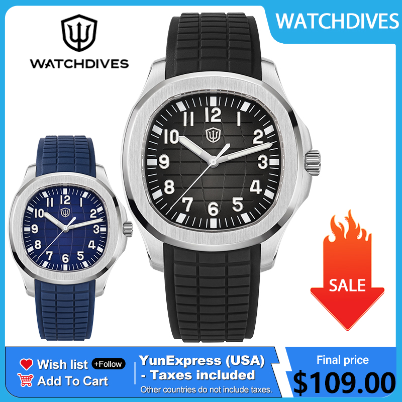 Vintage Watch Collecting - Watchdives WD008 38mm ダイブメンズウォッチ VH31 スイープセコンドクォーツムーブメントサファイア超発光