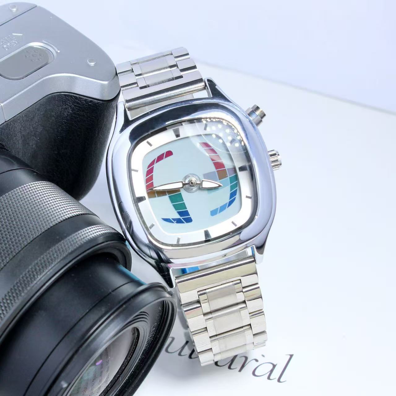 ミレニアムレトロスタイルメンズウォッチクォーツ時計30m防水 - Vintage Watch Collecting のレビューと価格