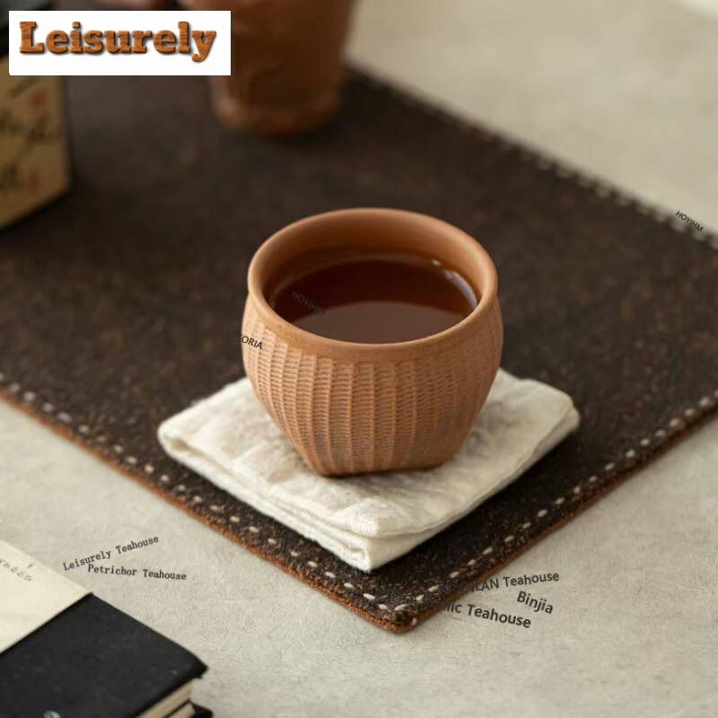 100 ミリリットルオールドロックマッド手作りティーカップヴ - Vintage Collectible Pottery のレビューと価格