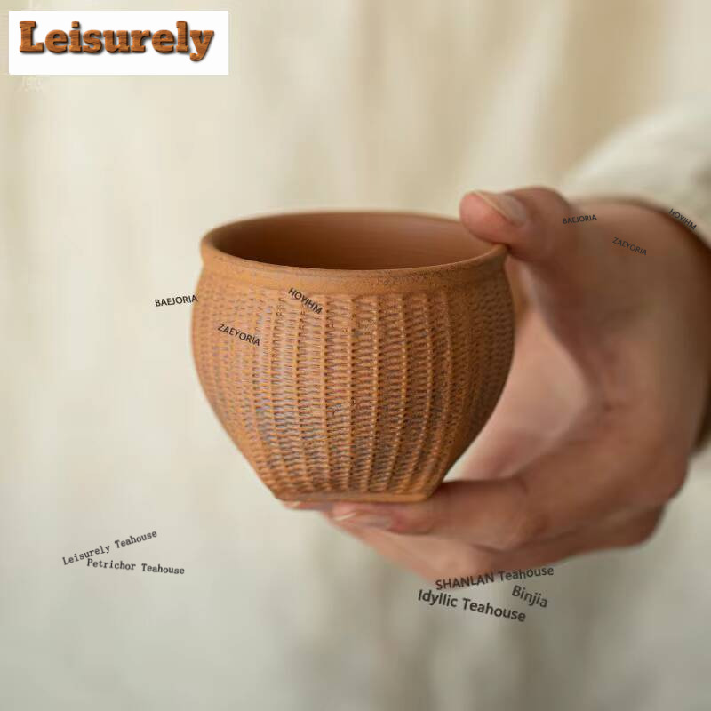 100 ミリリットルオールドロックマッド手作りティーカップヴ - Vintage Collectible Pottery のレビューと価格