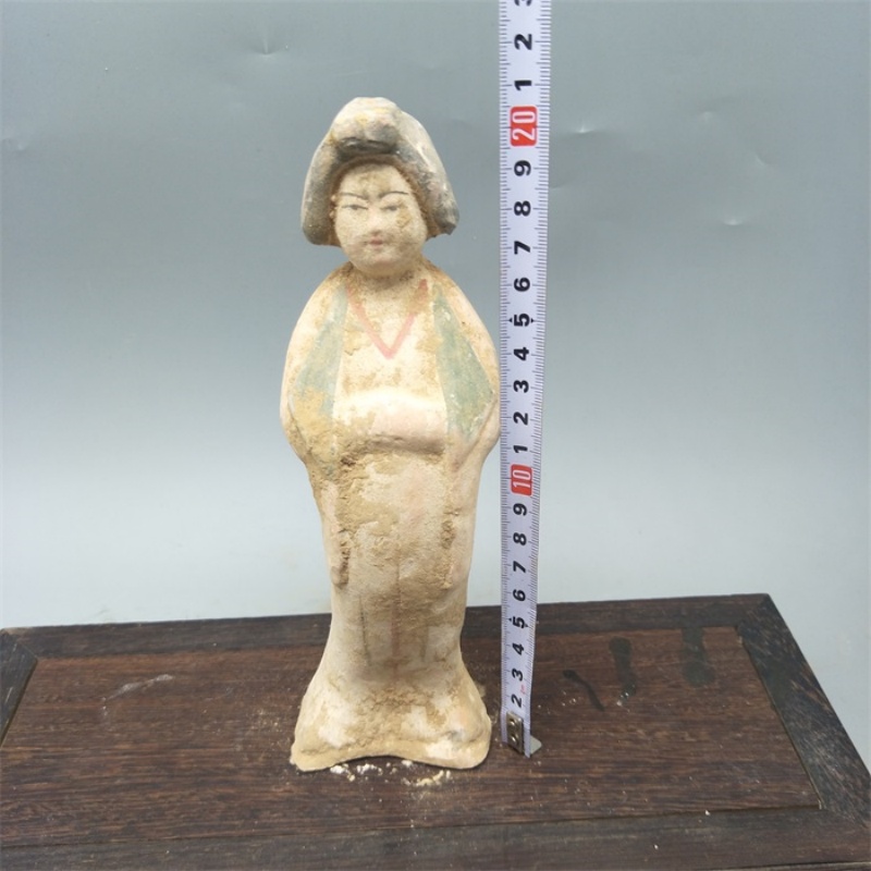 唐時代のアンティーク三彩陶器美術品、古代磁器コレクション像 - Vintage Collectible Pottery のレビューと価格
