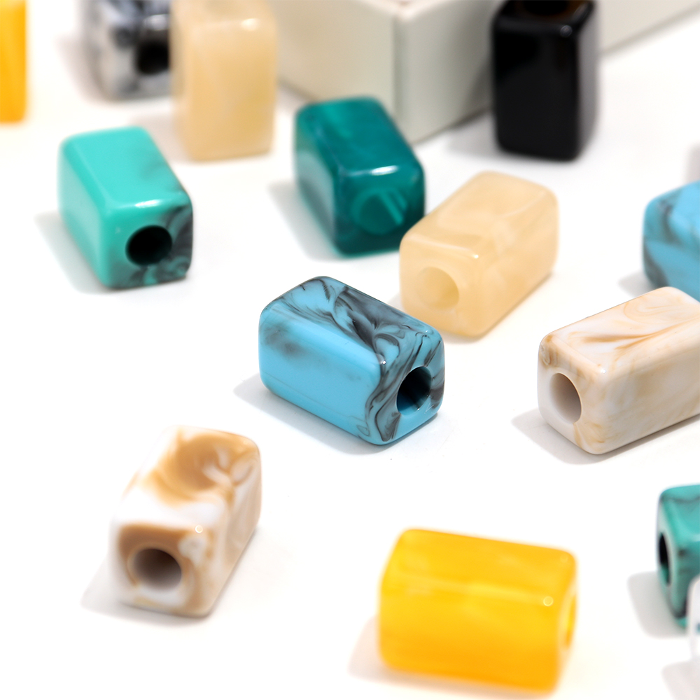 20個入り マーブルカラー レジン 幾何学模様 ルースビーズ - Vintage Collectible Marbles のレビューと価格