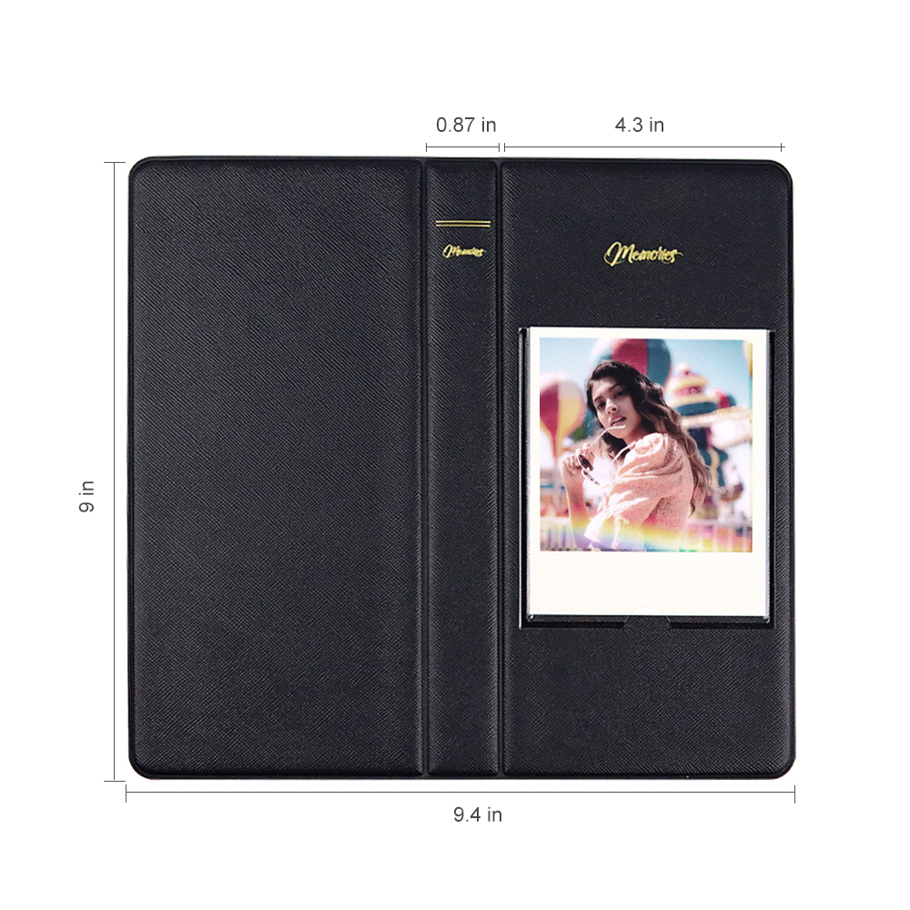 600フィルム用の64ポケット付きフォトアルバム収納ブック, - Polaroid Photo Album のレビューと価格