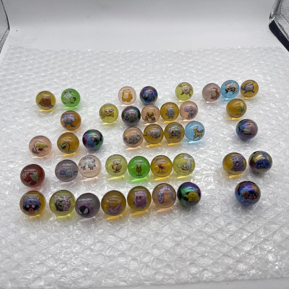 公式ポケモンバルク商品、第一世代のガラス玉、希少なヴィンテー - Vintage Collectible Marbles のレビューと価格