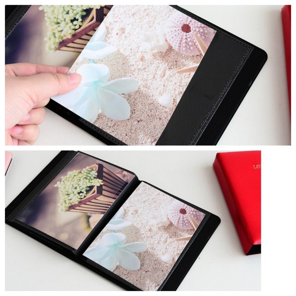 3インチ64ポケットミニインスタントアルバムレトロ旅行アルバ - Polaroid Photo Album のレビューと価格