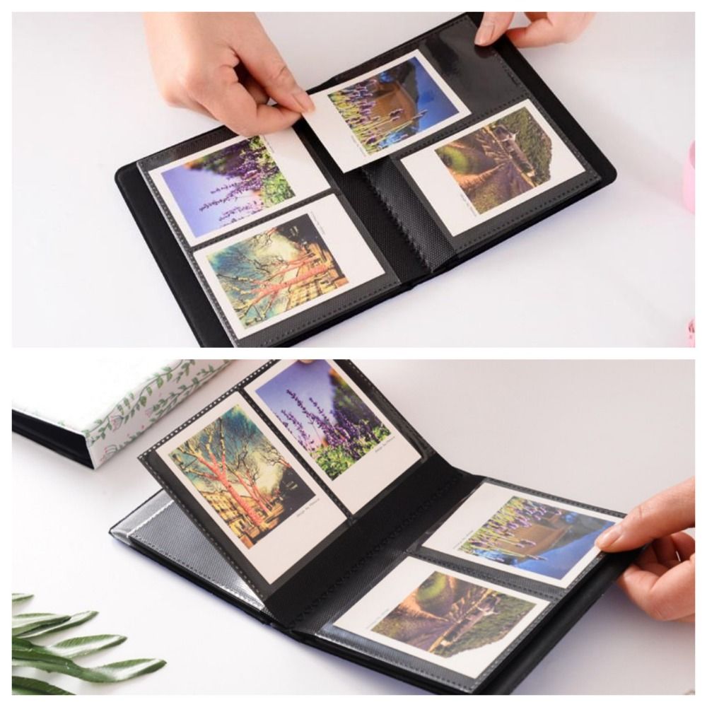 3インチ64ポケットミニインスタントアルバムレトロ旅行アルバ - Polaroid Photo Album のレビューと価格