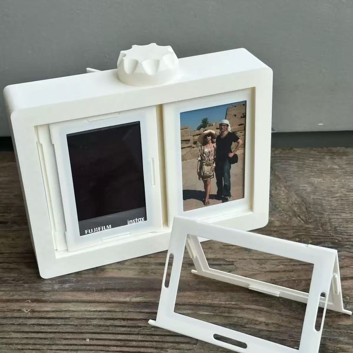 ポラロイド回転式フォトアルバム、ページめくり式3Dフォトフレ - Polaroid Photo Album のレビューと価格