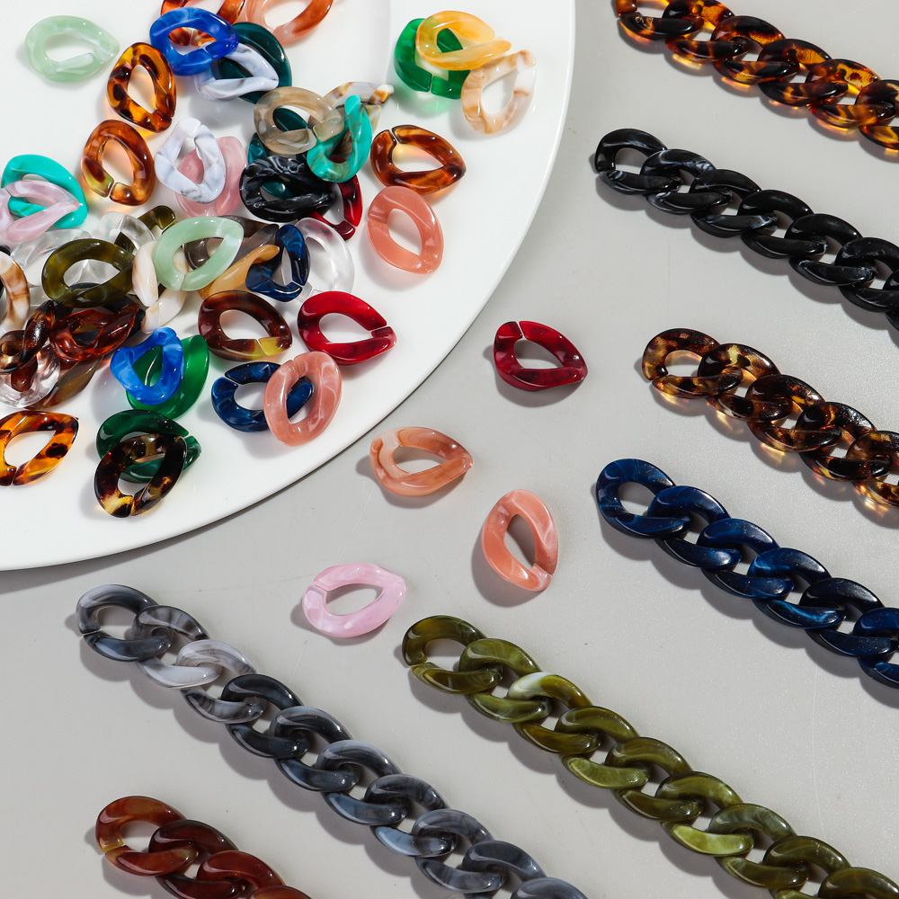 100個入り マーブルカラー アクリル 17x23mm 不規 - Vintage Collectible Marbles のレビューと価格