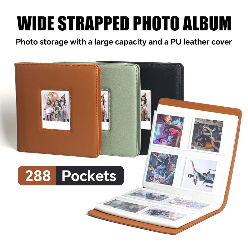 288ポケット大型インスタントフォトアルバム |   ポラロ - Polaroid Photo Album のレビューと価格