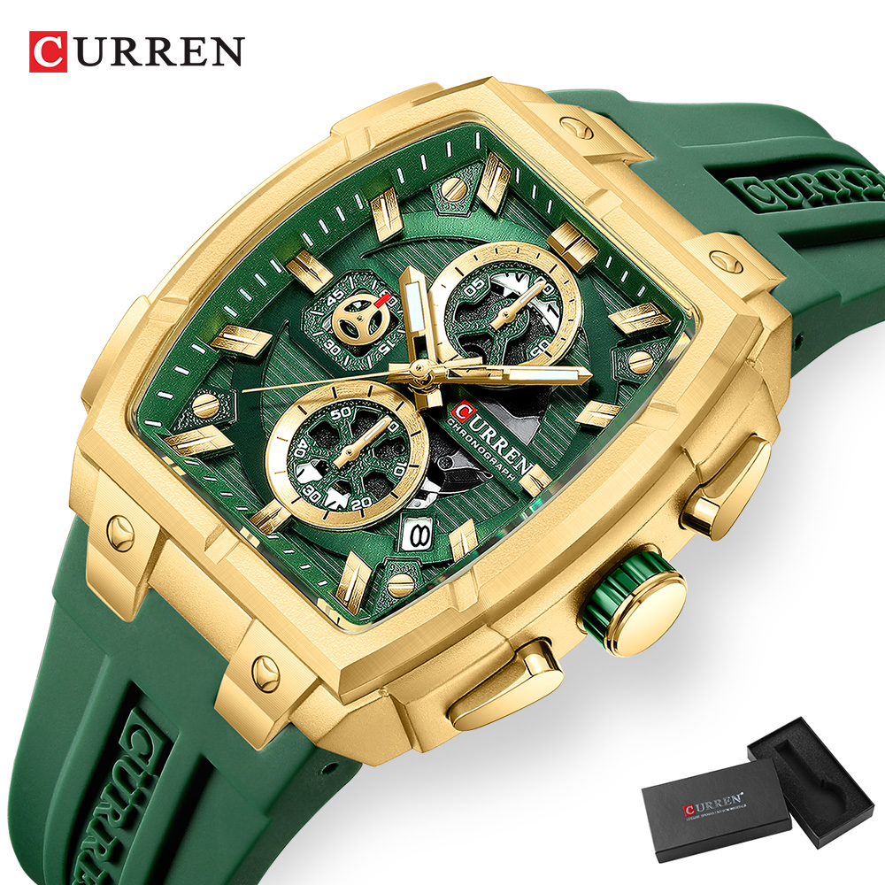CURREN 高級ヴィンテージ腕時計 メンズ スポーツ クロ - Vintage Watch Collecting のレビューと価格