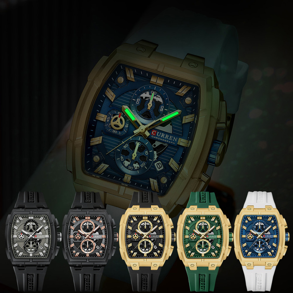 CURREN 高級ヴィンテージ腕時計 メンズ スポーツ クロ - Vintage Watch Collecting のレビューと価格