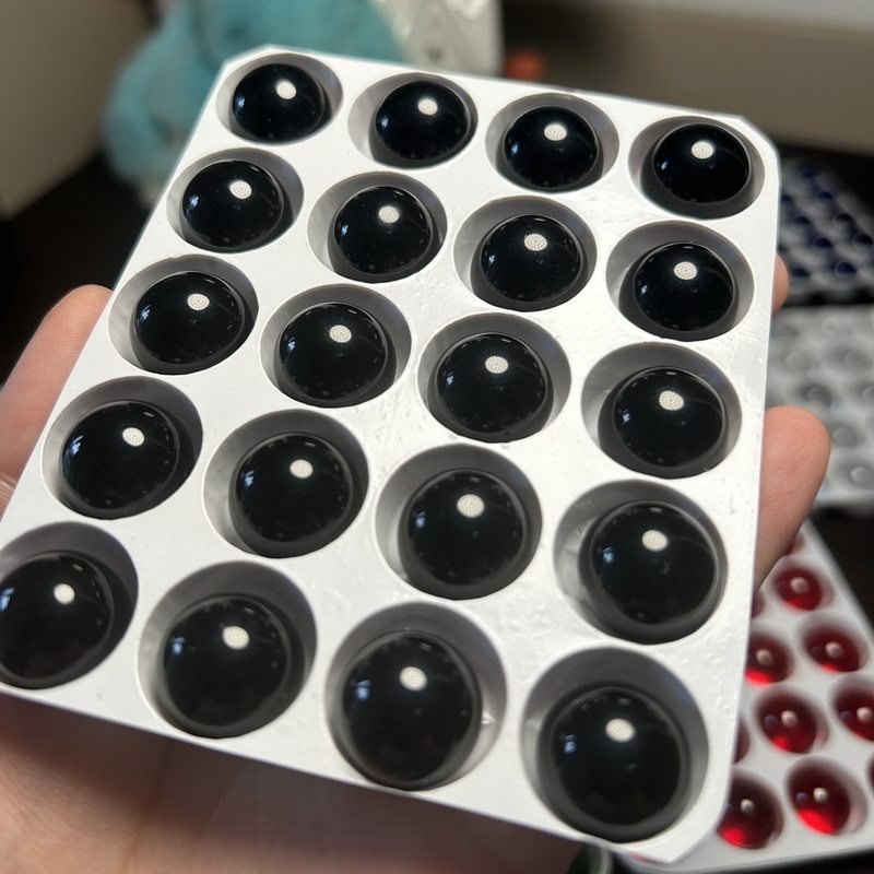 黒ガラス玉 1-100mm ガラスビーズボール クラフト装飾 - Vintage Collectible Marbles のレビューと価格