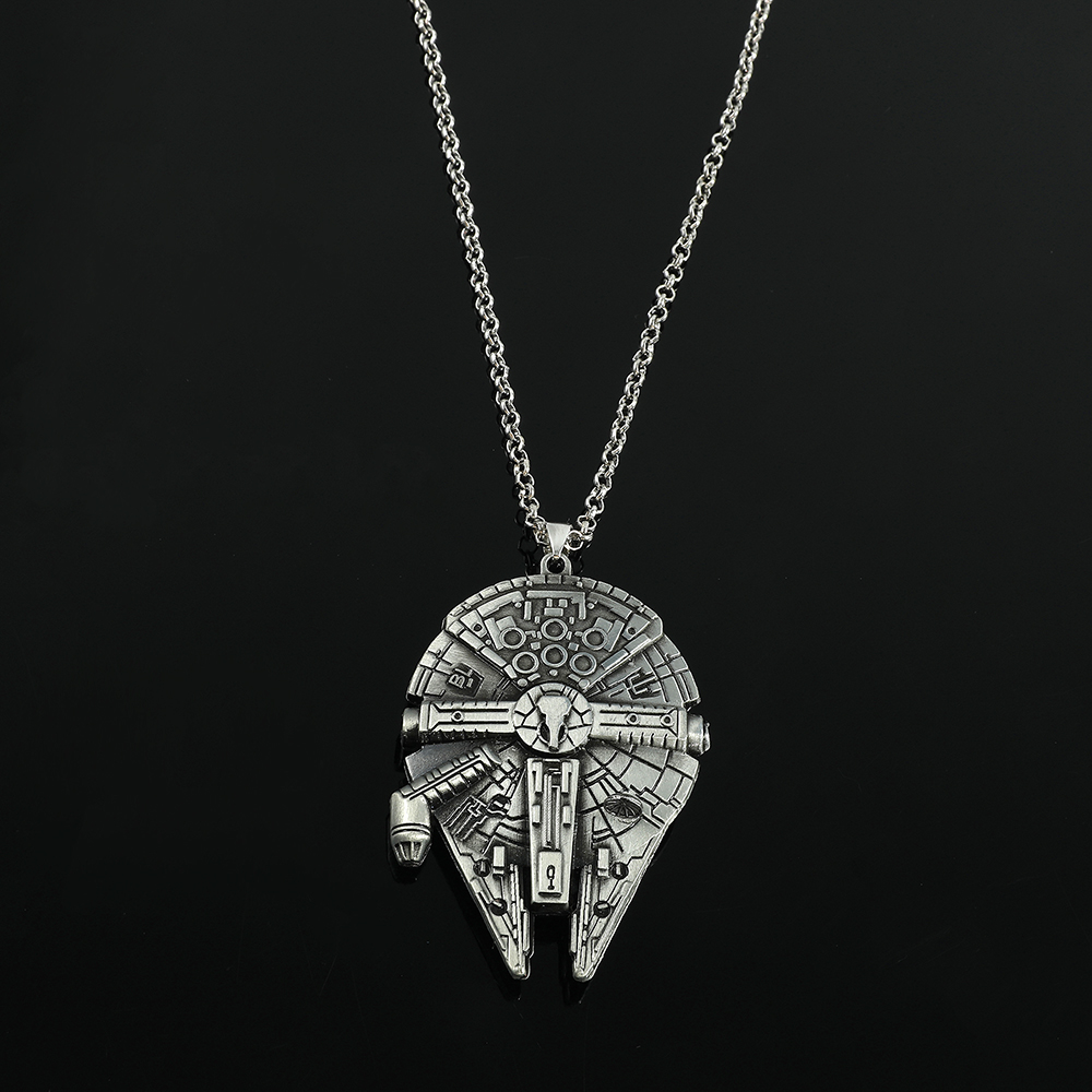 ヴィンテージ宇宙船モデルメタルネックレス、トレンディなパンク - Vintage Jewelry Collection のレビューと価格