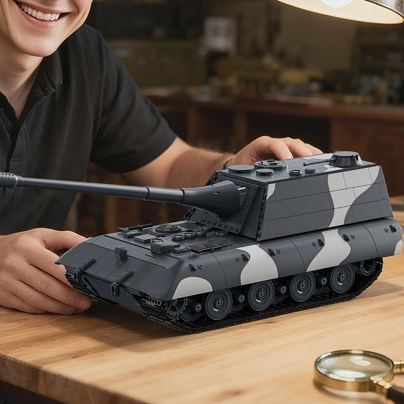 1836ピース MOC 大人向け E-100 戦車駆逐艦モデ - Vintage And Collectible Toys のレビューと価格