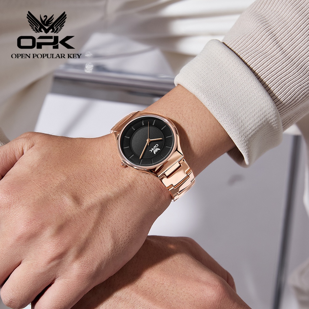 OPK 6078 男性女性オリジナルクォーツムーブメント腕時 - Vintage Watch Collecting のレビューと価格