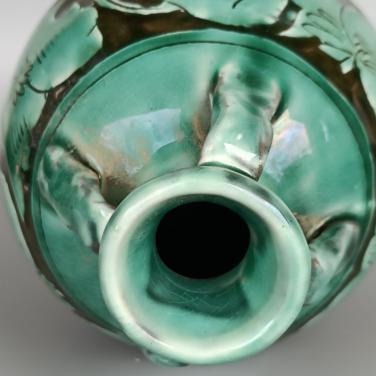 アンティークヴィンテージ宋王朝磁州窯緑釉ベビーパターン四口花 - Vintage Collectible Pottery のレビューと価格