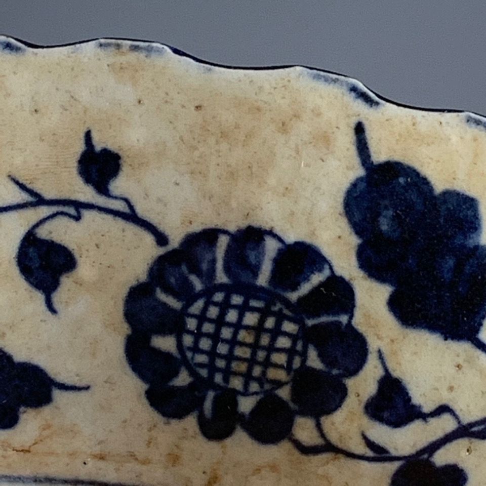 ヴィンテージ中国製二層磁器トレイ明清時代風鳳凰花柄セラミック - Vintage Collectible Pottery のレビューと価格