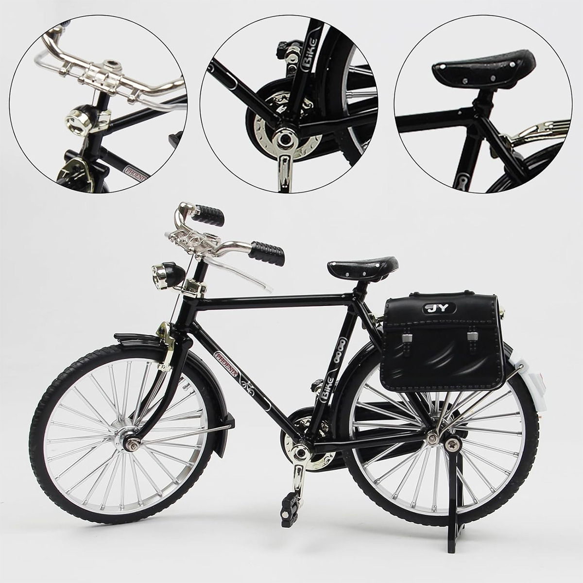 合金レトロ自転車ミニモデルヴィンテージクラシックバイクオーナ - Vintage And Collectible Toys のレビューと価格